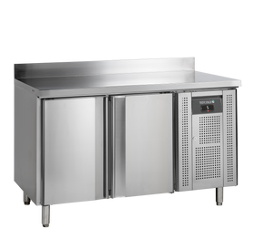 Masa refrigerata inox cu 2 usi, temperatura -2 to +8°C, clasa energetica A