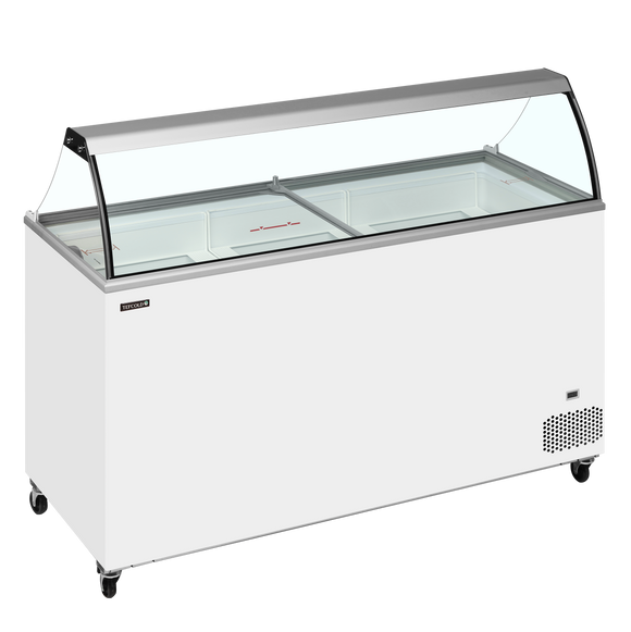 Vitrina de congelare pentru inghetata la cupa Tefcold IC502SC-SO
