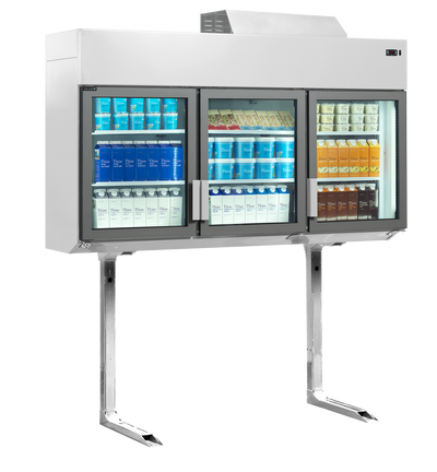 Raft frigorific de perete Tefcold MTF210 VS, 628 l, polite reglabile - imaginea 2