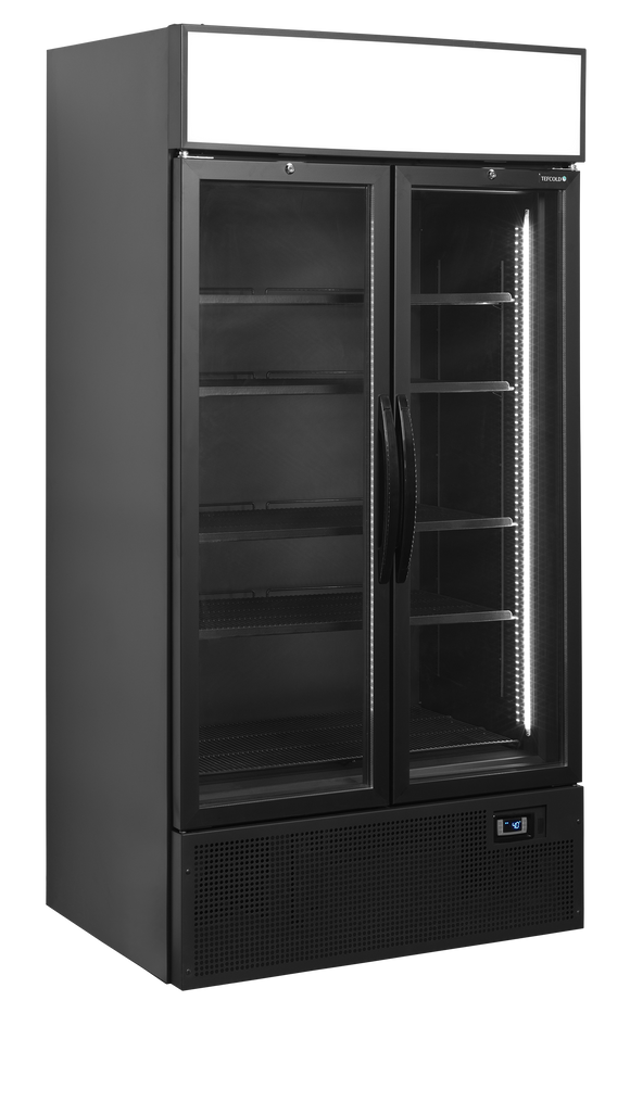 Vitrina frigorifica Tefcold FSC1000H BLACK