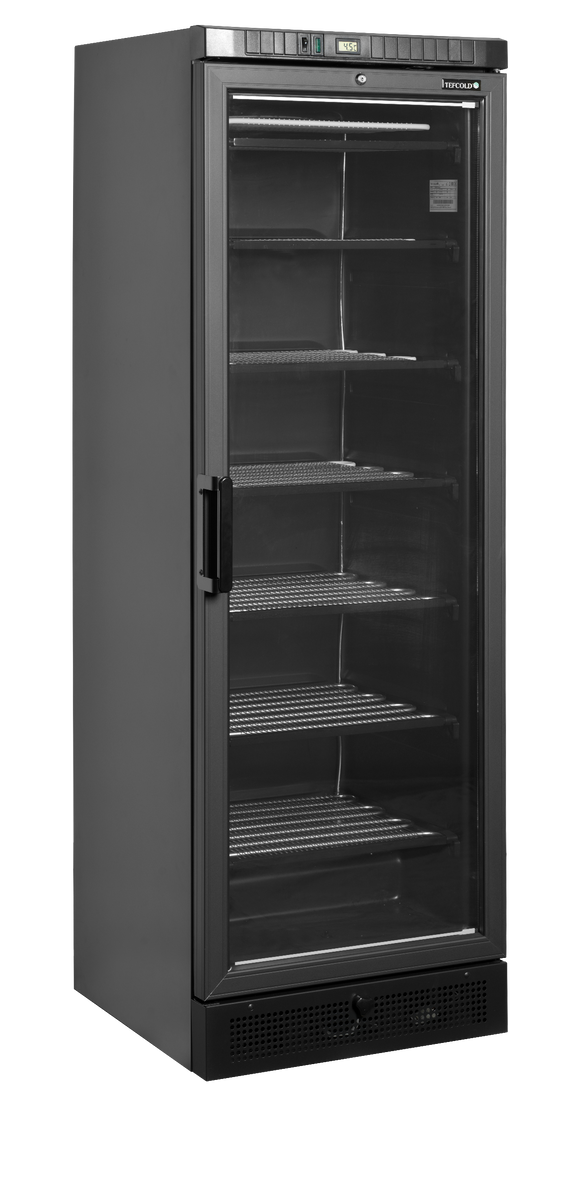 Vitrina de congelare Tefcold UFSC371G Black