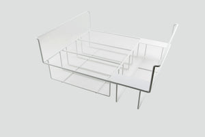 Cos pentru 4 cuve de plastic de 5 L Tefcold pentru vitrine de inghetata IC SC