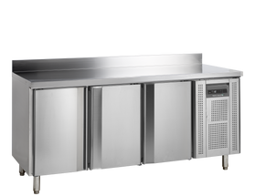 Masa refrigerata inox cu 3 usi, temperatura -2 to +10°C, clasa energetica B