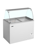 Vitrina inghetata la cupa Tefcold IDA300-W1+