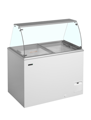 Vitrina inghetata la cupa Tefcold IDA300-W1+