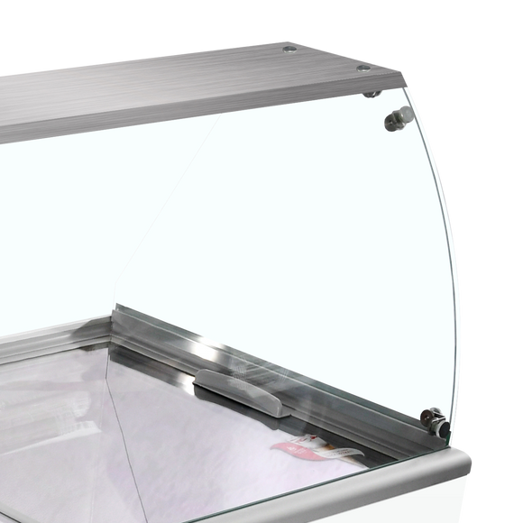 Vitrina inghetata la cupa Tefcold IDA400-W1+ - imaginea 4