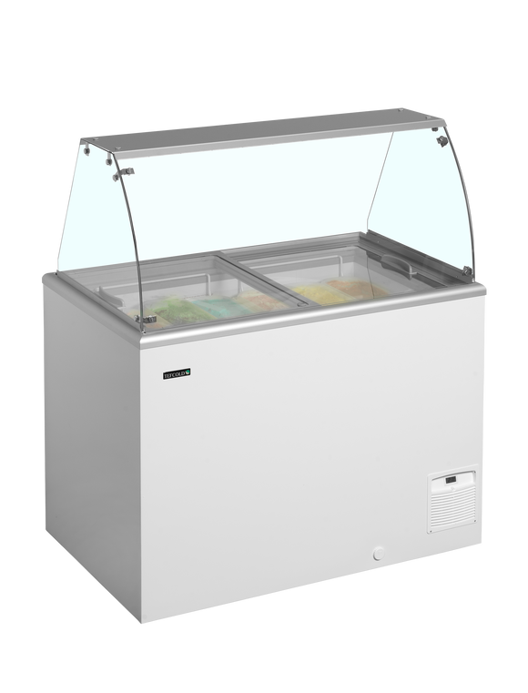 Vitrina inghetata la cupa Tefcold IDA300-W1+ - imaginea 2