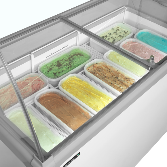Vitrina inghetata la cupa Tefcold NIC402SC-SO - imaginea 2