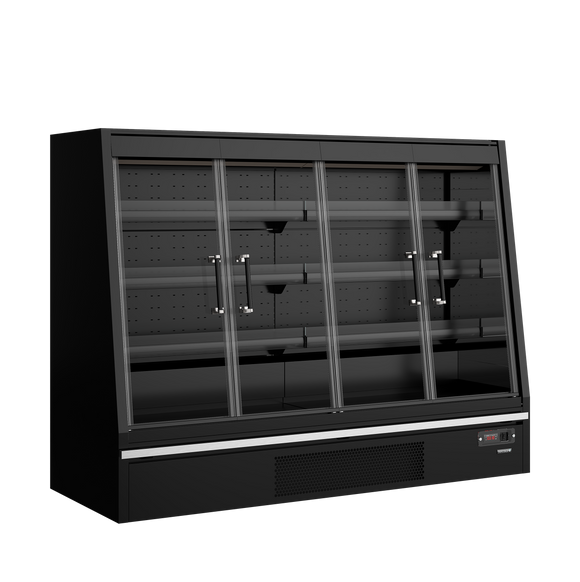 Vitrina frigorifica joasa Tefcold Galaxy+ GPL20FGD Black / DF