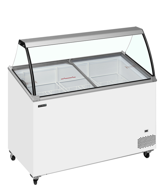 Vitrina de congelare pentru inghetata la cupa Tefcold IC402SCE-SO