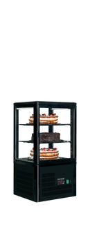 Vitrina frigorifica de blat Tefcold UPD60-BLACK - imaginea 2