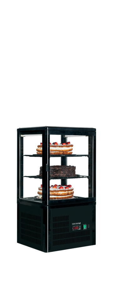 Vitrina frigorifica de blat Tefcold UPD60-BLACK - imaginea 2