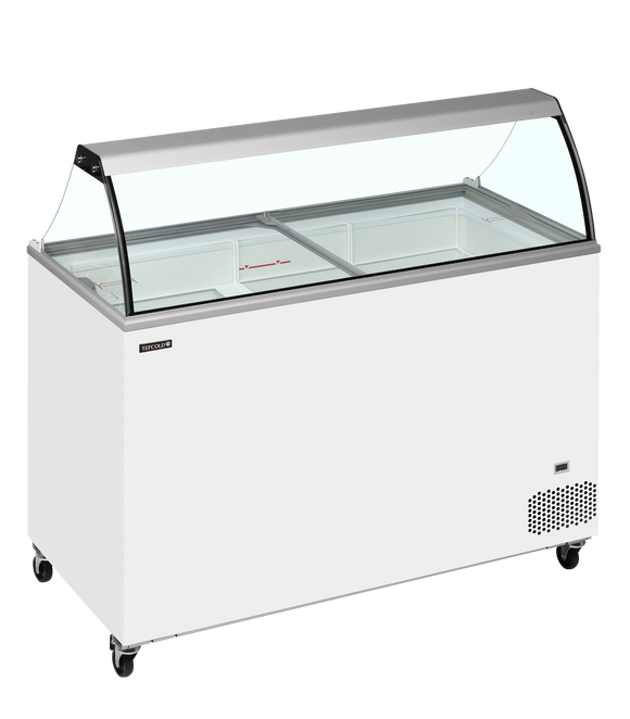 Vitrina de congelare pentru inghetata la cupa Tefcold IC402SC-SO