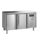 Masa refrigerata inox cu 2 usi, temperatura -2 to +10°C, clasa energetica B-1