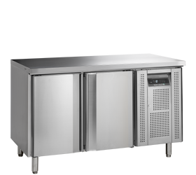 Masa refrigerata inox cu 2 usi, temperatura -2 to +10°C, clasa energetica B