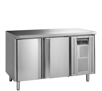 Masa refrigerata inox 2 usi varianta II Tefcold – masă frigorifică inox pentru bucătărie profesională restaurant și HoReCa