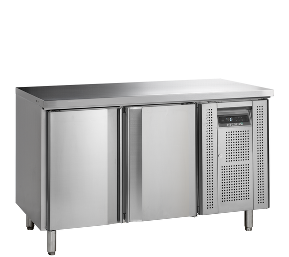 Masa refrigerata inox cu 2 usi, temperatura -2 to +10°C, clasa energetica B