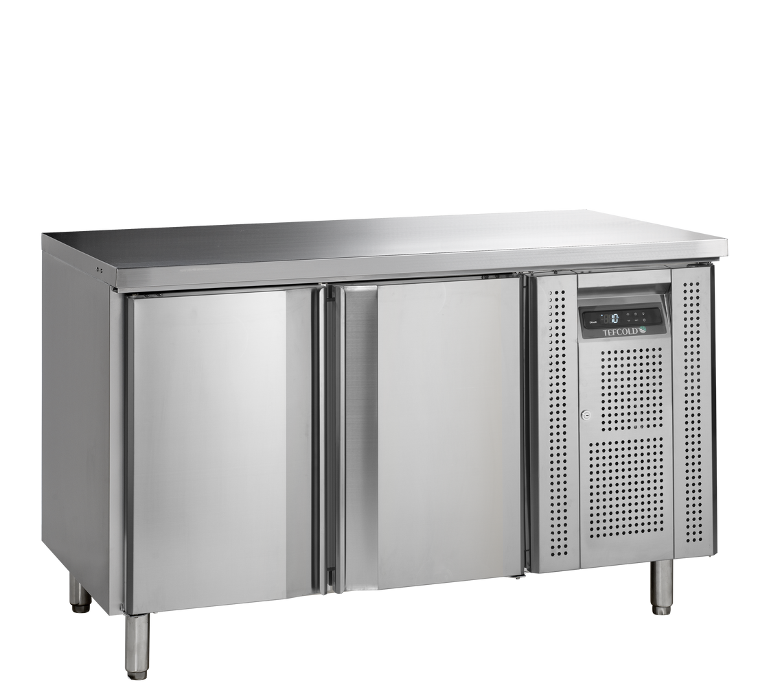 Masa refrigerata inox cu 2 usi, temperatura -2 to +10°C, clasa energetica B