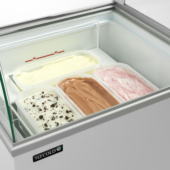 Vitrina de congelare pentru inghetata la cupa Tefcold IC502SC-SO - imaginea 3