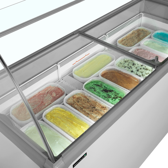 Vitrina inghetata la cupa Tefcold NIC502SC-SO - imaginea 2