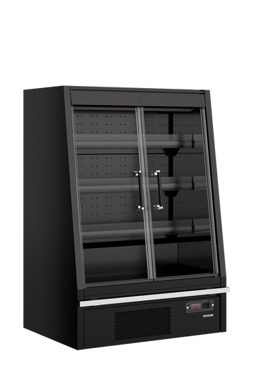 Vitrina frigorifica multideck joasa Tefcold Galaxy+ GPL10FGD Black