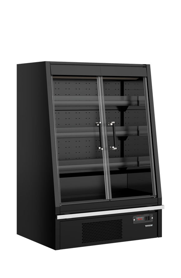 Vitrina frigorifica multideck joasa Tefcold Galaxy+ GPL10FGD Black