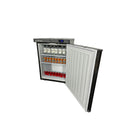Frigider inox de blat 127L Combisteel - detaliu interior rafturi