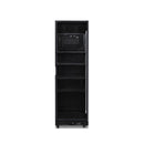 Vitrina frigorifica verticala 1 usa sticla neagra NAP-360 Combisteel - panou control digital