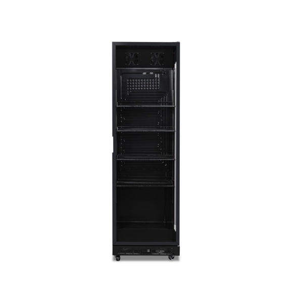 Vitrina frigorifica verticala 1 usa sticla neagra NAP-360 Combisteel - panou control digital