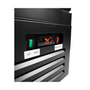 Vitrina frigorifica 3 usi sticla negru CEB-1600R Combisteel - detaliu interior gol