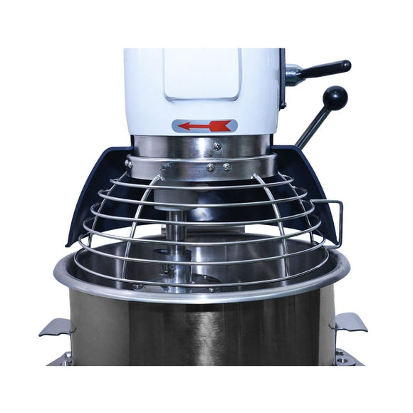 Mixer planetar 30L Combisteel - detaliu cap mixare