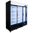 Vitrina frigorifica 3 usi 1506L RICO i180 iluminare LED plafon publicitar superior iluminat