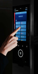 Cuptor UNOX pentru bucătărie CHEFTOP-X 6 tăvi GN 1/1 alimentare gaz comenzi digitale Digital.ID — balama stânga cu Ethernet-9