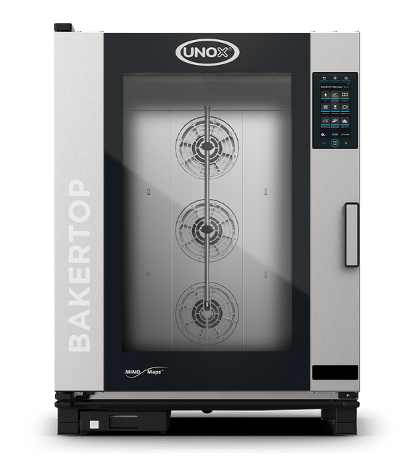 Cuptor UNOX pentru patiserie BAKERTOP MIND.Maps PLUS 10 tavi 600x400 alimentare electrica, comenzi touch screen cu display 9.5"
