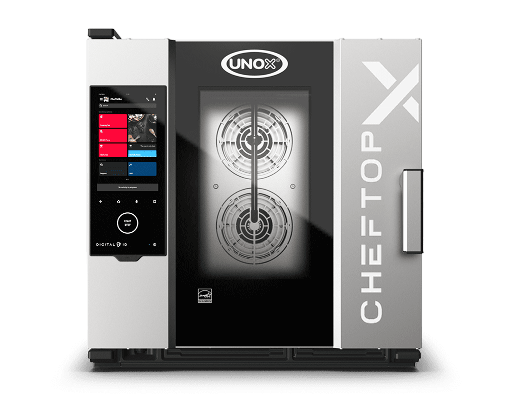 Cuptor UNOX pentru bucatarie CHEFTOP-X 6 tavi GN 1/1 alimentare electrica, comenzi touch screen cu display 16"