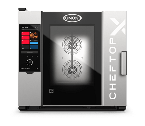 Cuptor UNOX pentru bucatarie CHEFTOP-X 6 tavi GN 2/1 alimentare electrica, comenzi touch screen cu display 16"