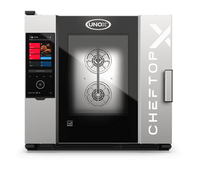 Cuptor UNOX pentru bucatarie CHEFTOP-X 6 tavi GN 2/1 alimentare electrica, comenzi touch screen cu display 16"