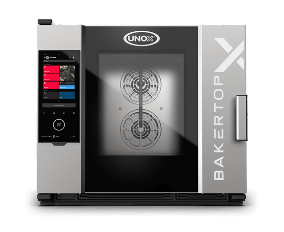 Cuptor UNOX pentru patiserie BAKERTOP-X 5 tavi 600x400 alimentare electrica, comenzi touch screen cu display 16"