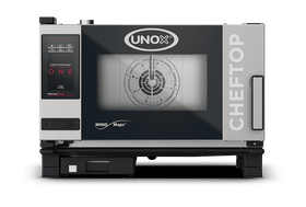 Cuptor UNOX pentru bucatarie CHEFTOP MIND.Maps ONE 3 tavi GN 1/1 alimentare electrica, comenzi touch screen cu display 9.5" - 0