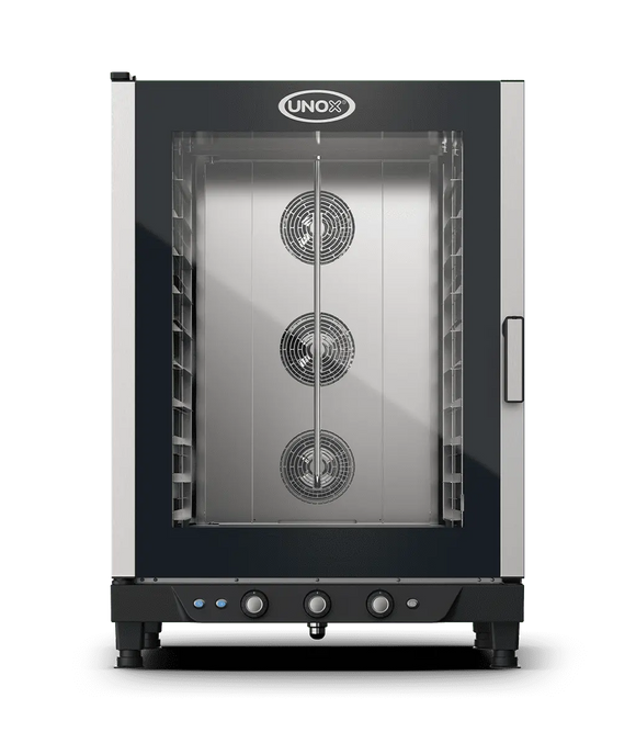 Cuptor UNOX pentru patiserie BAKERLUX 10 tavi 600x400 alimentare electrica, comenzi electromecanice