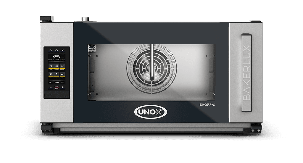 Cuptor UNOX pentru patiserie BAKERLUX SHOP.Pro MASTER 3 tavi 600x400 alimentare electrica, comenzi touch screen cu display 7"