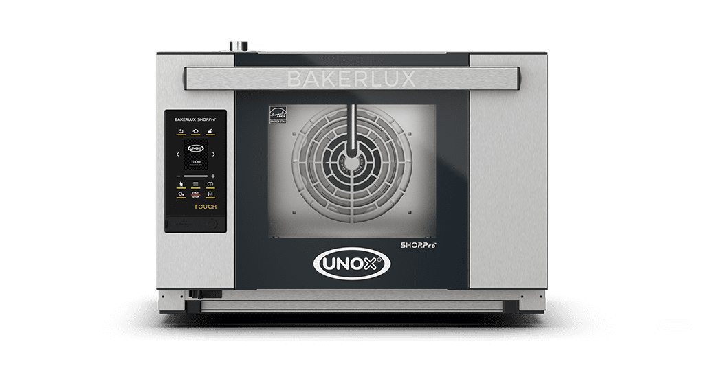 Cuptor UNOX pentru patiserie BAKERLUX SHOP.Pro TOUCH 3 tavi 460x330 alimentare electrica, comenzi touch screen cu display 2.4"
