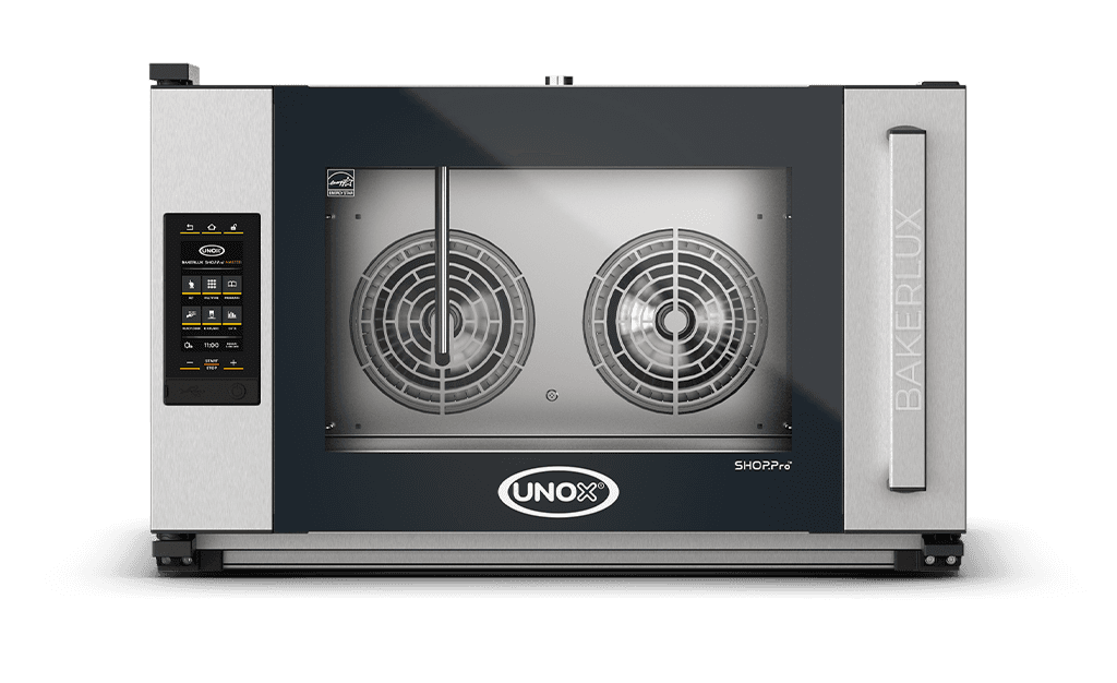 Cuptor UNOX pentru patiserie BAKERLUX SHOP.Pro MASTER 4 tavi 600x400 alimentare electrica, comenzi touch screen cu display 7"
