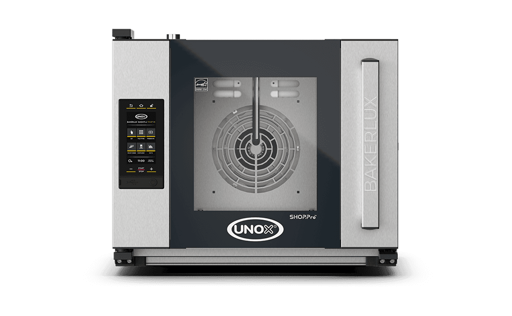 Cuptor UNOX pentru patiserie BAKERLUX SHOP.Pro MASTER 4 tavi 460x330 alimentare electrica, comenzi touch screen cu display 7"
