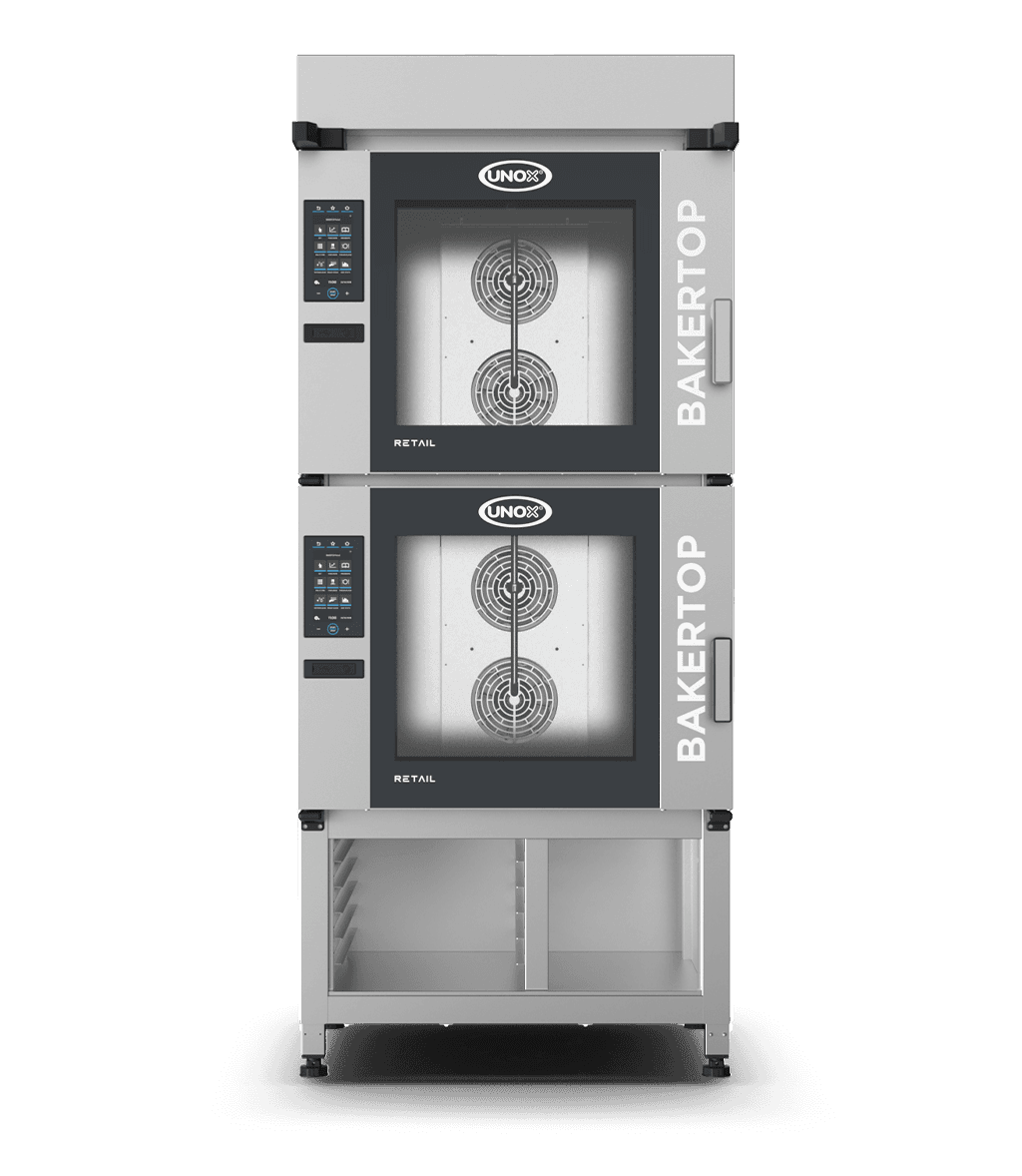 Cuptor UNOX pentru patiserie BAKERTOP RETAIL alimentare electrica, comenzi touch screen cu display 9.5"
