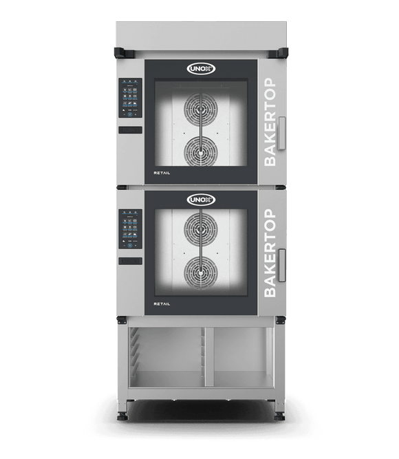 Cuptor UNOX pentru patiserie BAKERTOP RETAIL alimentare electrica, comenzi touch screen cu display 9.5"