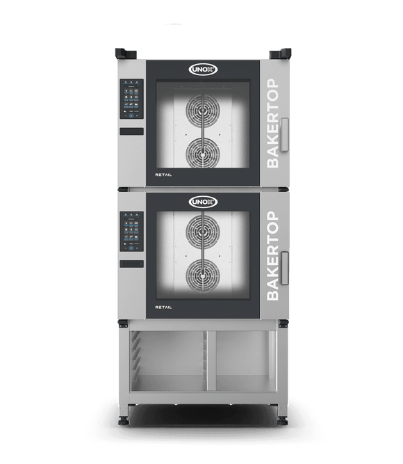 Cuptor UNOX pentru patiserie BAKERTOP RETAIL alimentare electrica, comenzi touch screen cu display 9.5"