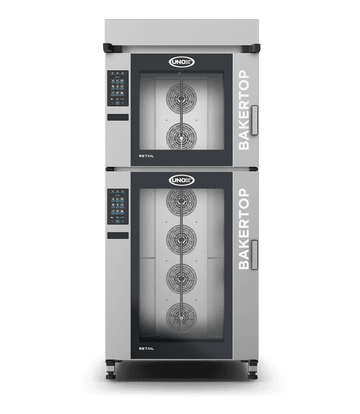 Cuptor UNOX pentru patiserie BAKERTOP RETAIL alimentare electrica, comenzi touch screen cu display 9.5