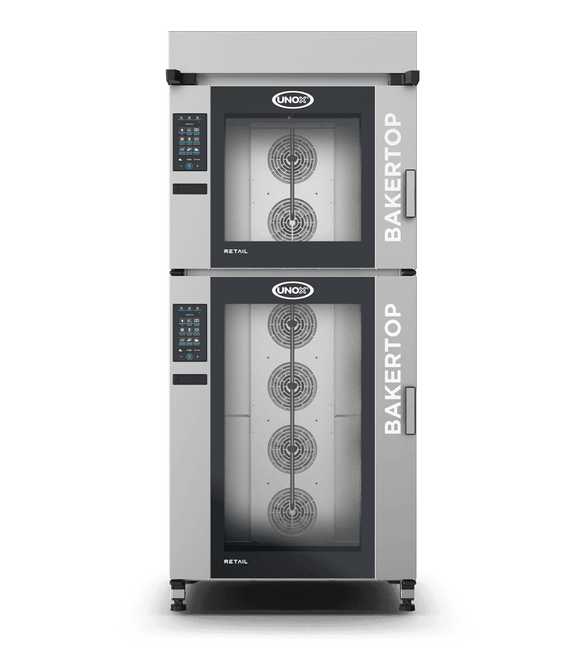 Cuptor UNOX pentru patiserie BAKERTOP RETAIL alimentare electrica, comenzi touch screen cu display 9.5"