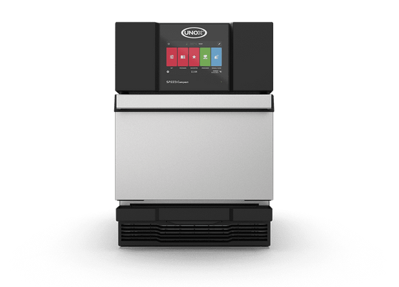Cuptor de putere UNOXSPEED.Compact ECO alimentare electrica, comenzi touch screen cu display 9.5"